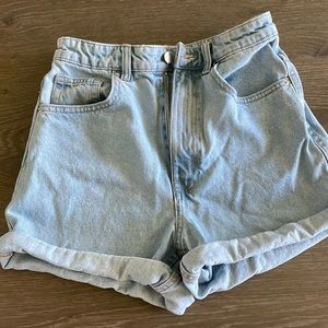 Zara Mom Jean Shorts Size 4